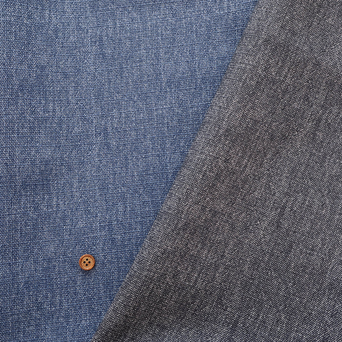 Made in China Synthetic Leather Denim-style Print Fabric - nomura tailor