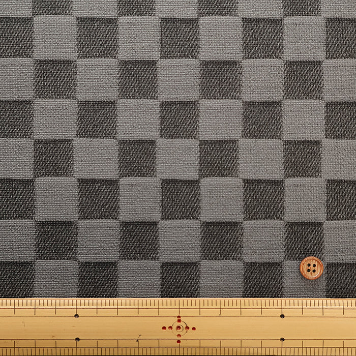 Made in China Synthetic Leather Check-style Print Fabric - nomura tailor