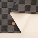 Made in China Synthetic Leather Check-style Print Fabric - nomura tailor