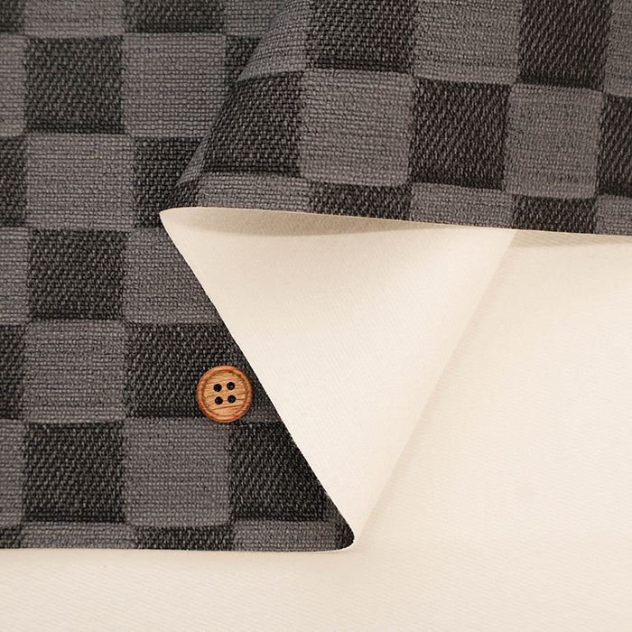 Made in China Synthetic Leather Check-style Print Fabric - nomura tailor