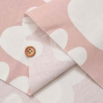 Cotton Ox Print Fabric Rabbit Face - nomura tailor