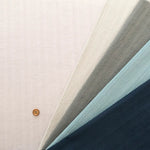 Cotton Hand Washer Stripe Dobby Fabric - Plain - nomura tailor