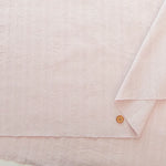 Cotton Hand Washer Stripe Dobby Fabric - Plain - nomura tailor