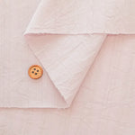 Cotton Hand Washer Stripe Dobby Fabric - Plain - nomura tailor