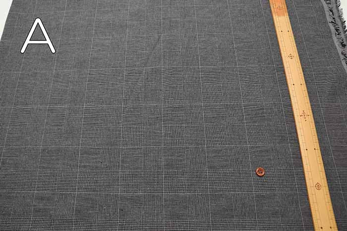 Glen check fabric made in China - nomura tailor