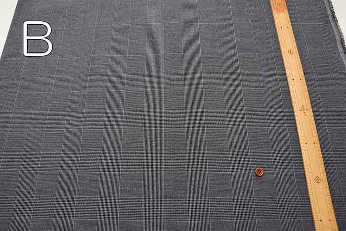 Glen check fabric made in China - nomura tailor