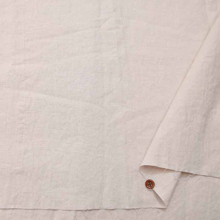 C/L Sheeting Air Tan Washer Fabric plain 2 - nomura tailor