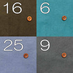 C/L Sheeting Air Tan Washer Fabric plain - nomura tailor