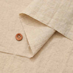 C/L Sheeting Air Tan Washer Fabric plain - nomura tailor