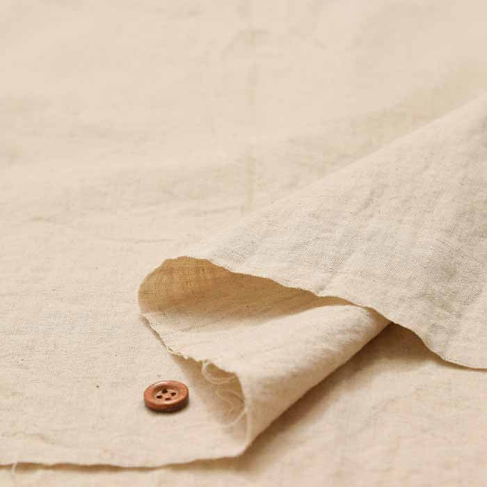 C/L Sheeting Air Tan Washer Fabric plain - nomura tailor