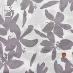 Cotton 60 Loan print fabric nanosoft processing monotone flower - nomura tailor