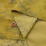 Cotton Shirt Call Embroidery Fabric Paisley made in China - nomura tailor