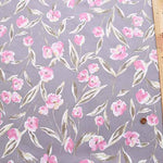 Cotton shirt call print fabric Flower - nomura tailor