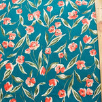 Cotton shirt call print fabric Flower - nomura tailor