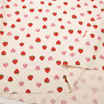 Cotton Ox Printed Fabric Strawberry - nomura tailor