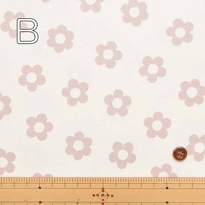 Cotton Ox Printed Fabric Daisy - nomura tailor