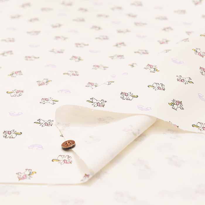 Cotton Ox Printed Fabric Mini Unicorn - nomura tailor