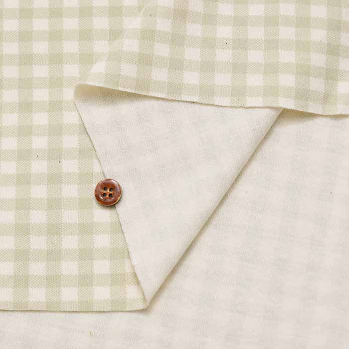 Cotton smooth printed fabric Gingham - nomura tailor