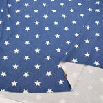 Cotton denim-like smooth knit fabric Star - nomura tailor