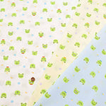 Cotton sheeting print fabric Frog - nomura tailor