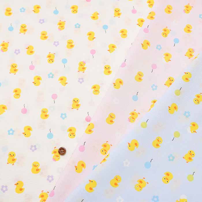 Cotton sheeting print fabric Chickens - nomura tailor