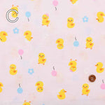 Cotton sheeting print fabric Chickens - nomura tailor