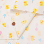 Cotton sheeting print fabric Chickens - nomura tailor