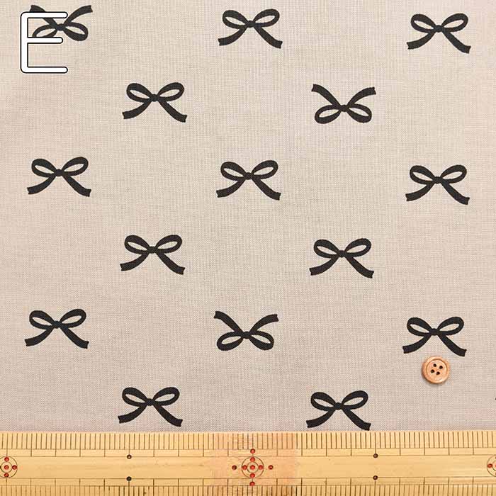 Cotton sheeting printed fabric Ribbon - nomura tailor