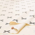 Cotton sheeting printed fabric Ribbon - nomura tailor