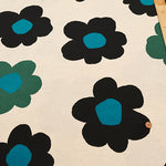 C/L MuslinPrint Fabric Air Tumbler Finished  - Big Flower - nomura tailor