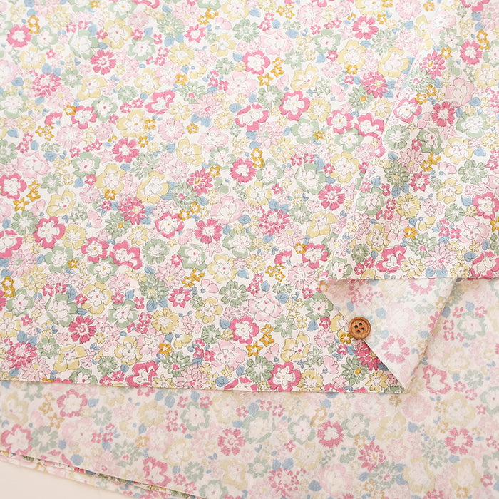 Cotton Broad Fabric - Flower - nomura tailor