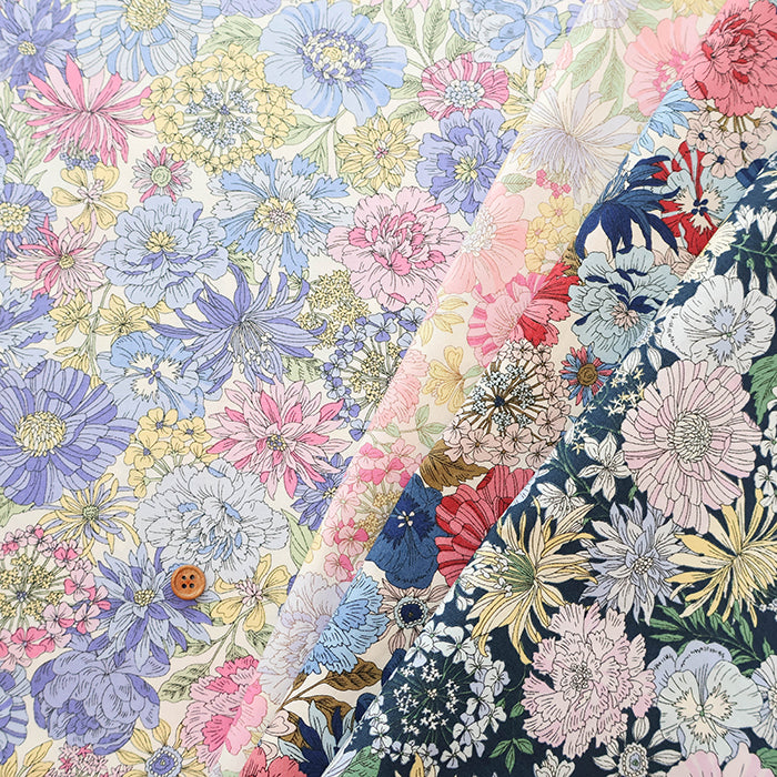 Cotton Broad Fabric - Flower - nomura tailor
