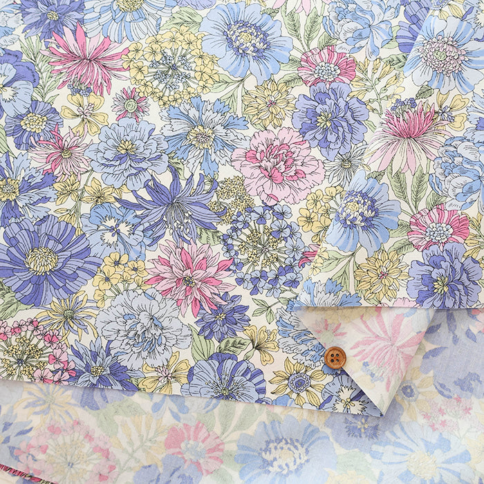 Cotton Broad Fabric - Flower - nomura tailor