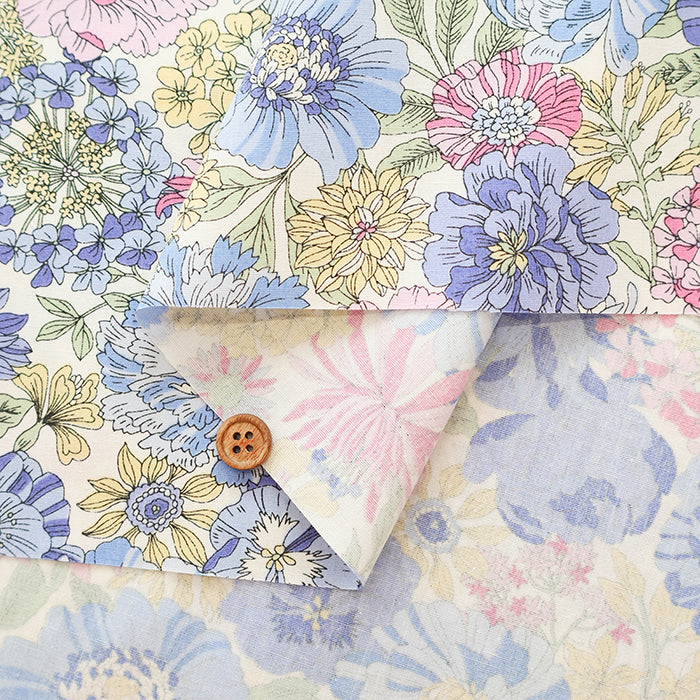 Cotton Broad Fabric - Flower - nomura tailor