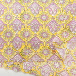 インド製 Cotton Cambric Printed Fabric エスニック モチーフ - nomura tailor