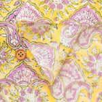 インド製 Cotton Cambric Printed Fabric エスニック モチーフ - nomura tailor