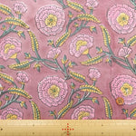 インド製 Cotton Cambric Printed Fabric エスニック - Botanical - nomura tailor
