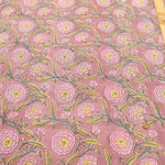 インド製 Cotton Cambric Printed Fabric エスニック - Botanical - nomura tailor