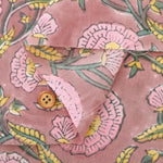インド製 Cotton Cambric Printed Fabric エスニック - Botanical - nomura tailor