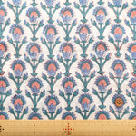 インド製 Cotton Cambric Printed Fabric エスニック - Mini Flowers - nomura tailor