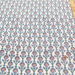 インド製 Cotton Cambric Printed Fabric エスニック - Mini Flowers - nomura tailor