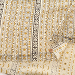 インド製 Cotton Cambric Printed Fabric エスニック ストライプ - nomura tailor