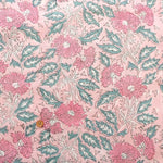 インド製 Cotton Cambric Printed Fabric エスニック - Flowers - nomura tailor