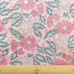 インド製 Cotton Cambric Printed Fabric エスニック - Flowers - nomura tailor