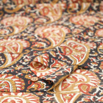 インド製 Cotton Cambric Printed Fabric エスニック ペイズリー - nomura tailor