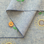 Made in China Cotton Sheeting Embroidered Fabric - Sunflower - nomura tailor