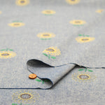 Made in China Cotton Sheeting Embroidered Fabric - Sunflower - nomura tailor