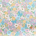 Cotton Broad Printed Fabric - Flower - nomura tailor