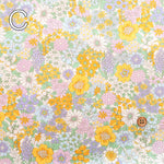 Cotton Broad Printed Fabric - Flower - nomura tailor