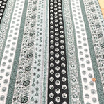 Cotton 80 Lawn Ripple-printed Fabric プロバンスストライプ - nomura tailor